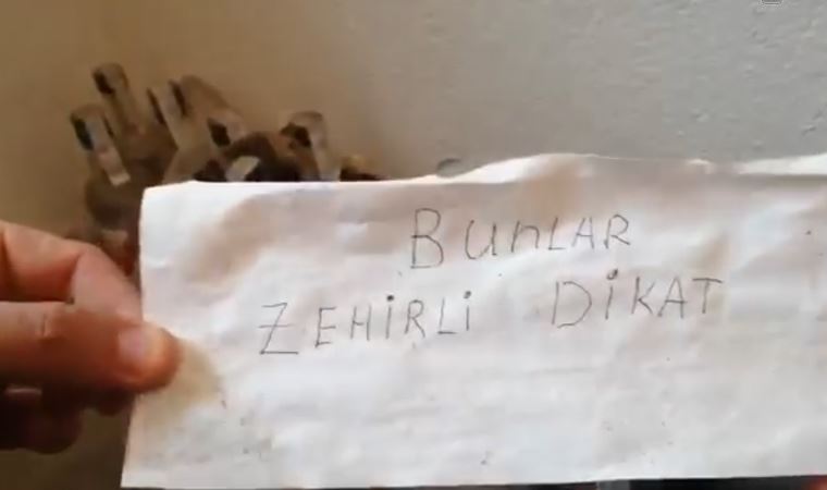 Sahte içkilerin üzerinde 'Bunlar zehirli dikkat' notu bulundu