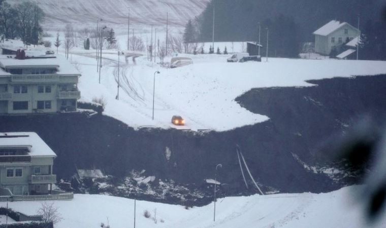 Norveç'te heyelan yüzünden 10 kişi yaralandı, 21 kişiden haber alınamıyor