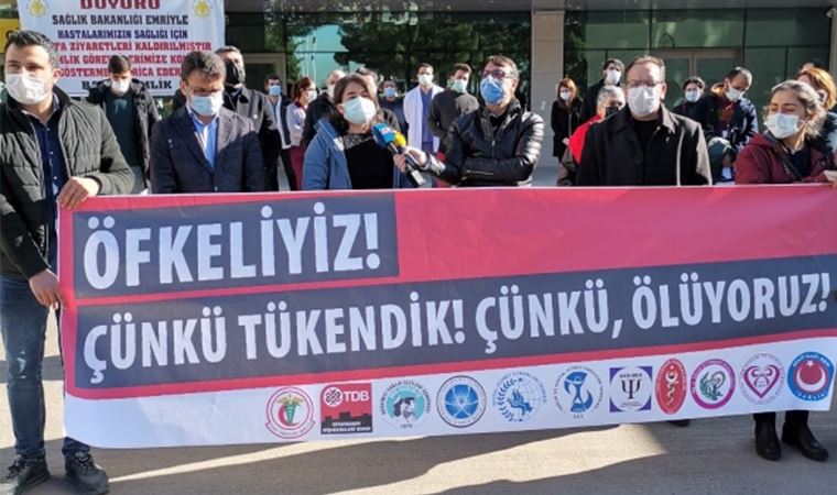 Sağlık emekçileri: Tükendik, ölüyoruz