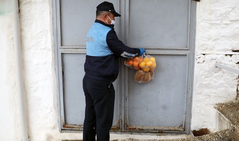 Menteşe Belediyesi karantinadaki yurttaşların ihtiyaçlarını karşılıyor