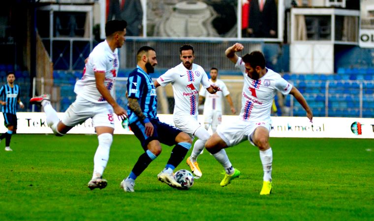 Altınordu, Demirspor'u terletti