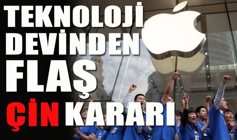 Apple Çin’deki tüm mağazalarını kapattı!