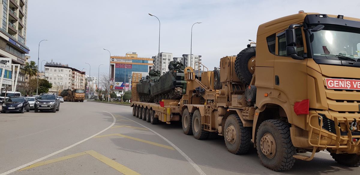 TSK’den sınıra yoğun sevkiyat