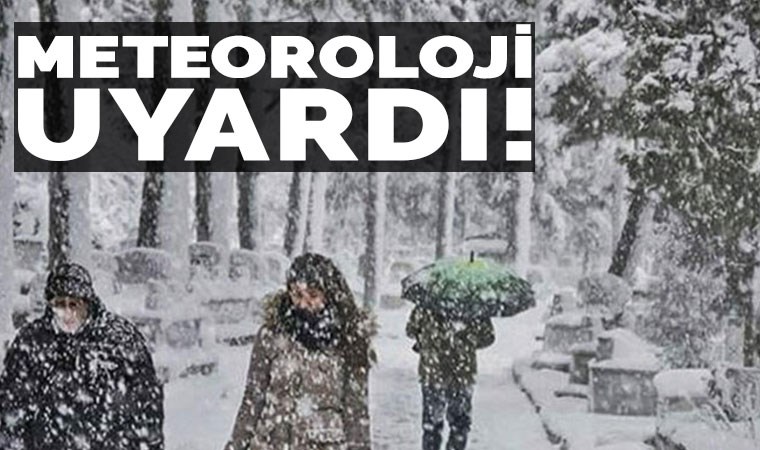 Meteorolojiden çığ, buzlanma ve don uyarısı