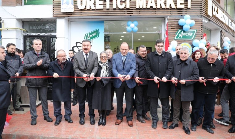 Merzifon Belediyesi’nden ‘Üretici Market’