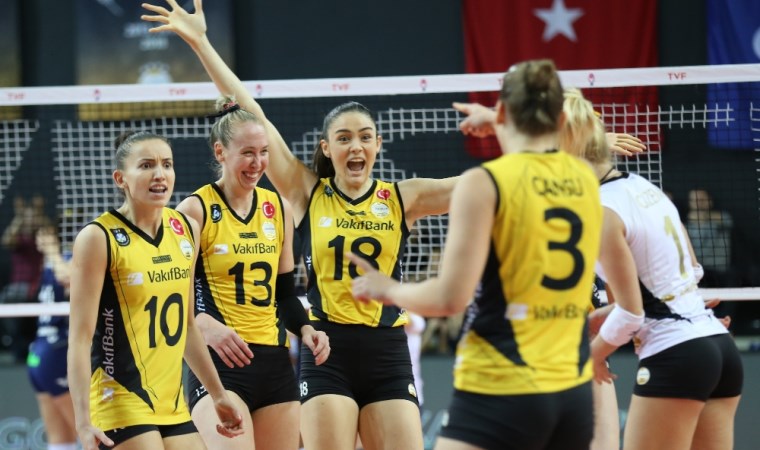 Derbide zafer VakıfBank’ın