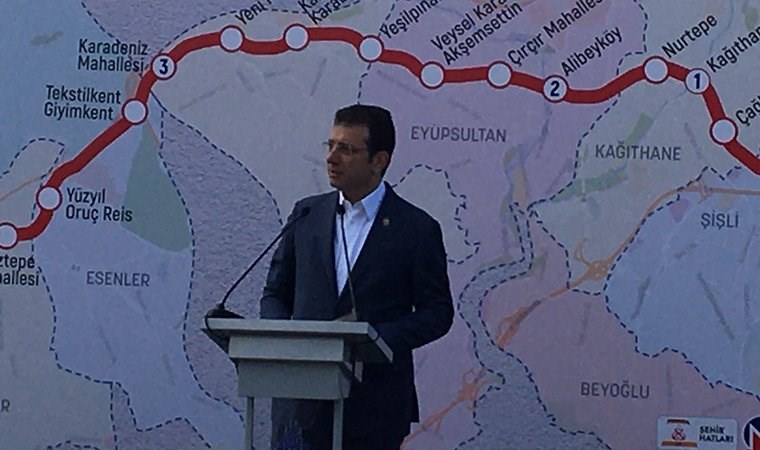 İmamoğlu: Mecidiyeköy-Mahmutbey metrosu 19 Mayıs'ta açılıyor