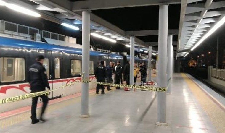 Metro hattına atlayan kişi feci şekilde can verdi