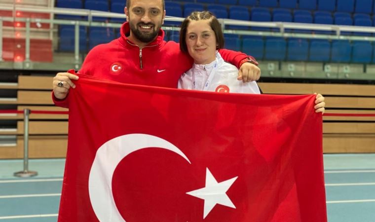 Özel sporcu Damla Altın, dünya şampiyonu