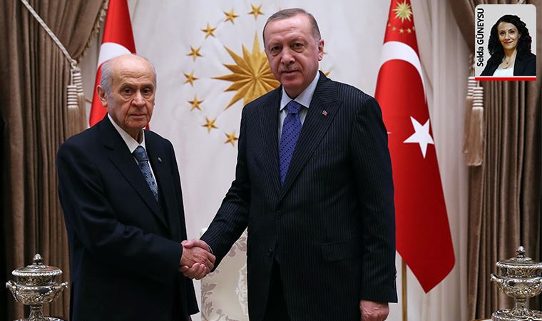 MHP lideri Bahçeli Saray’da