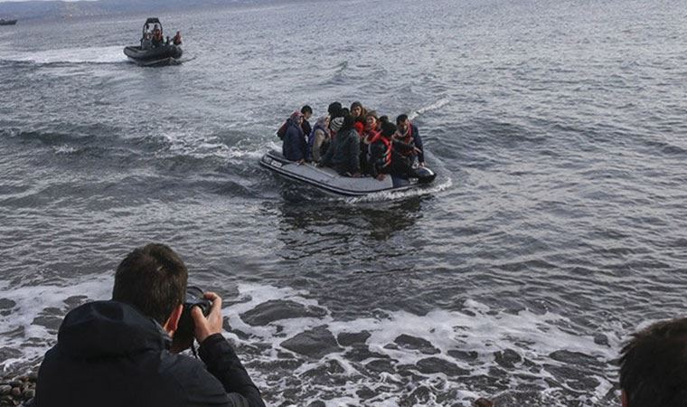 Göçmen trafiğinin arttığı Ege Denizinde şiddetli fırtına bekleniyor