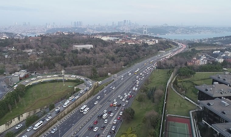 Yarı yıl tatili bitti, trafik yoğunluğu arttı