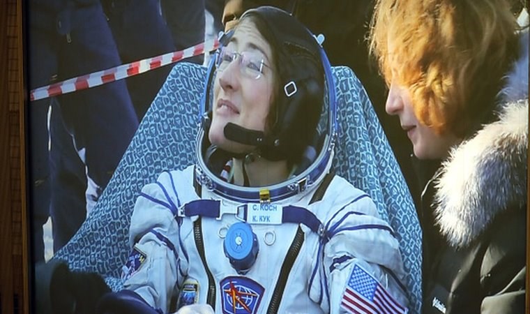 Christina Koch: Uluslararası Uzay İstasyonu'nda 328 gün kalan ve Dünya'ya rekorla dönen Amerikalı kadın astronot