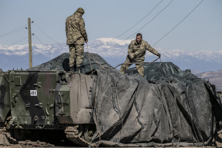 Sıcak görüntü! Türk tankları bölgede