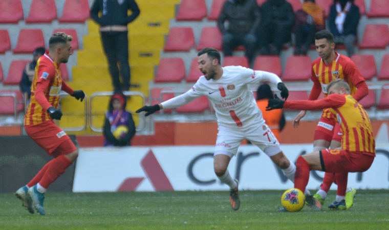 Kayseri kaçtı, Antalya yetişti:2-2