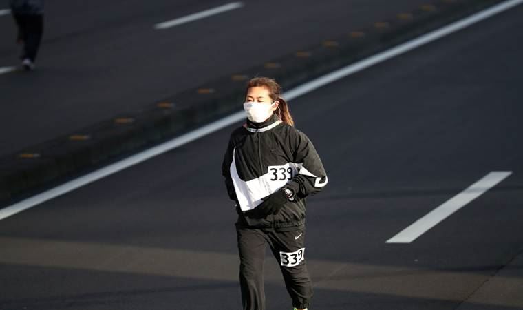 Tokyo'da 'yasaklı' maraton