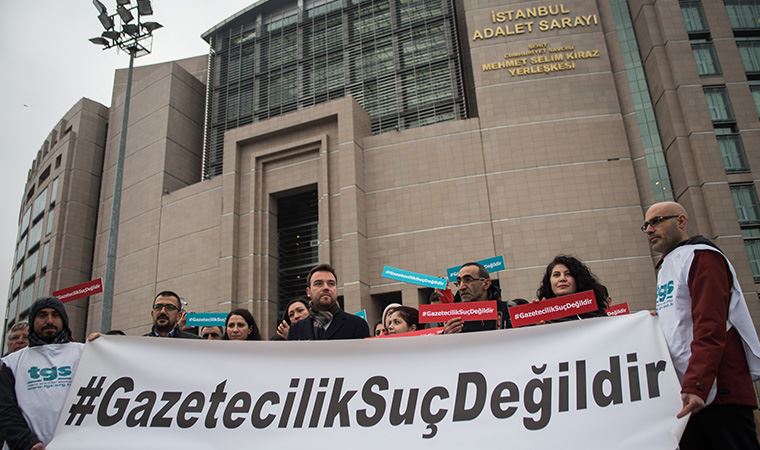 TGS’den gazetecilerin tutuklanmasına tepki