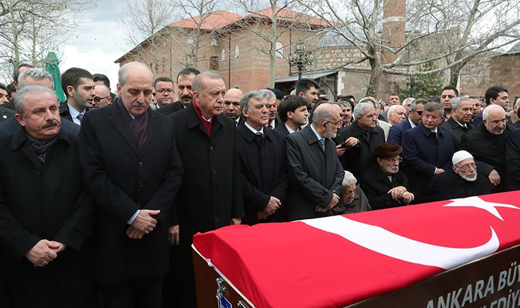 Erdoğan, Gül ve Davutoğlu yan yana