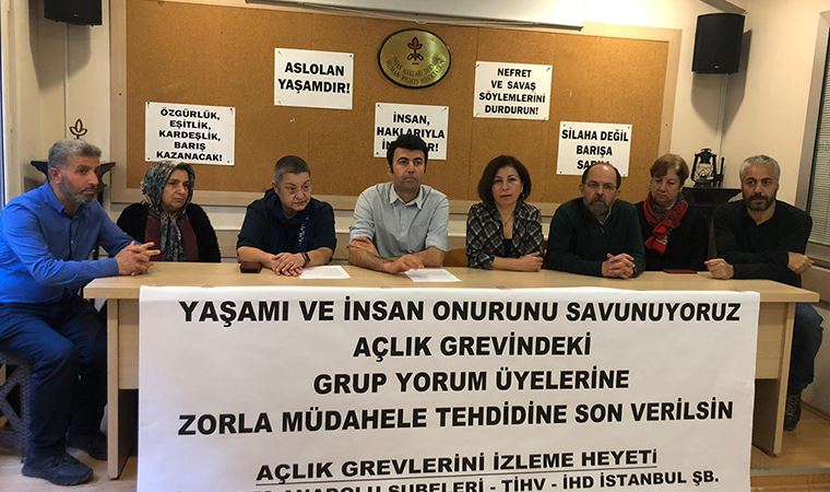 Grup Yorum üyelerine zorla müdahale