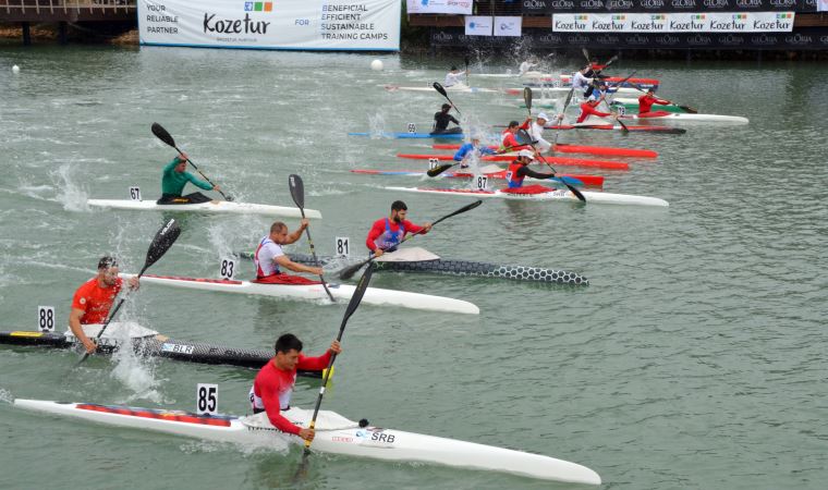 Gloria Canoeing Cup’ta heyecan