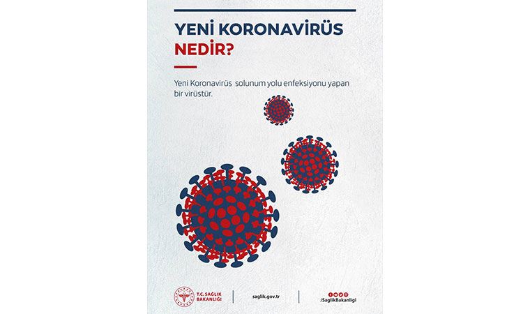 Sağlık Bakanlığı 81 ilin sağlık müdürlüğü, tüm sağlık kuruluşları ve kamu kurumlarına koronavirüs broşürü gönderdi