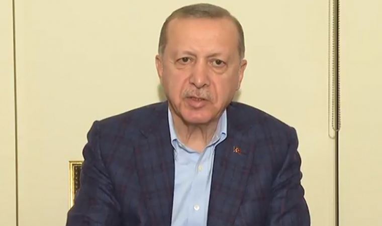 Erdoğan'dan gece yarısında videolu mesaj