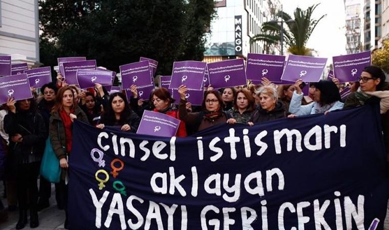 Kadınlardan cinsel istismar indirimine sert tepki