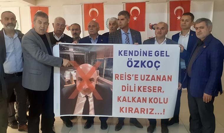 Adıyaman’da muhtarlardan CHP’li Engin Özkoç’a tehdit