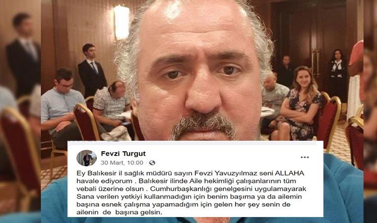 İl Sağlık Müdürü’nün önlem almadığını söyleyen aile hekimi, 2 ay görevinden uzaklaştırıldı