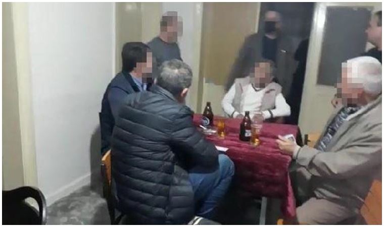 Kahveye çevrilen apartman dairesine baskın