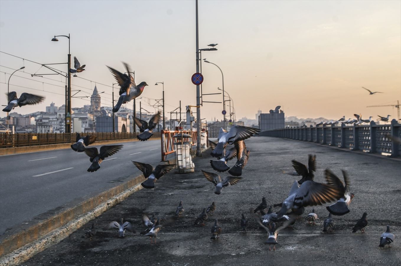 İstanbul'da "koronavirüs sessizliği"