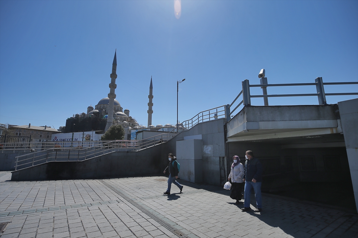 İstanbul'da koronavirüs sessizliği