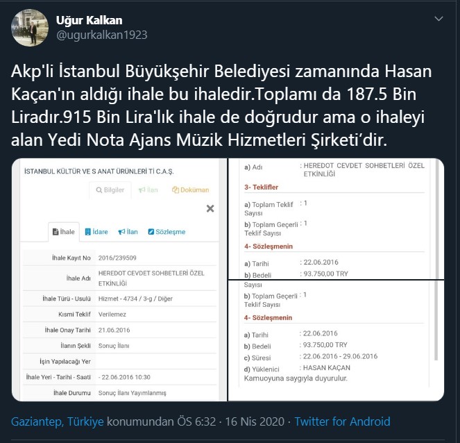 Hasan Kaçan ile ilgili bomba iddia