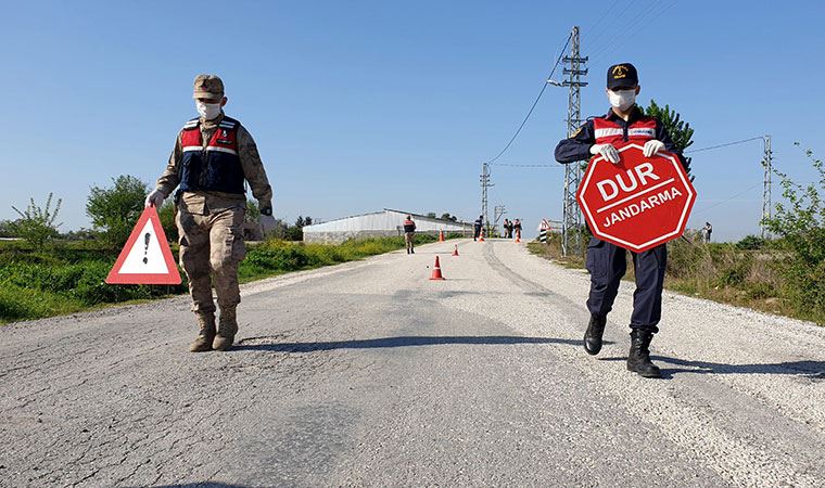 Osmaniye'de bir köy karantinaya alındı