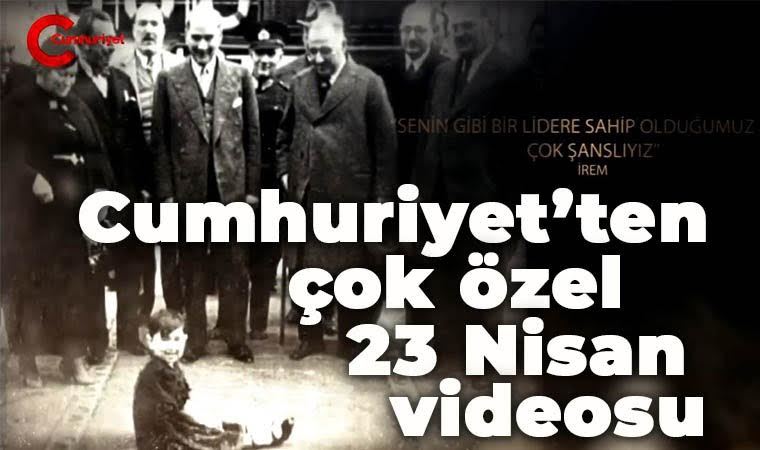 23 Nisan Ulusal Egemenlik ve Çocuk Bayramı'nda çocuklar Gazi Mustafa Kemal Atatürk'e seslendi