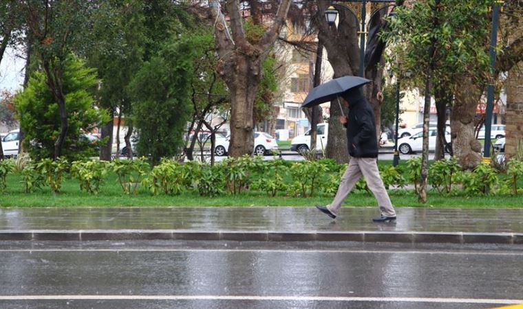 Meteorolojiden sağanak uyarısı (25.04.2020)