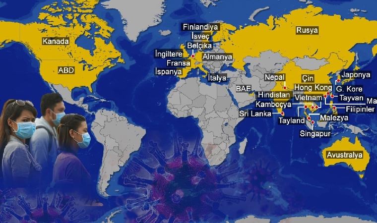 Dünya genelinde Kovid-19'dan yaşamını yitirenlerin sayısı 200 bini aştı