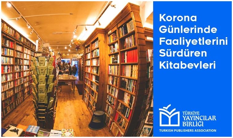 Korona günlerinde faaliyetlerini sürdüren kitabevleri