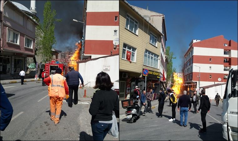 Beylikdüzü'nde doğal gaz borusunda patlama