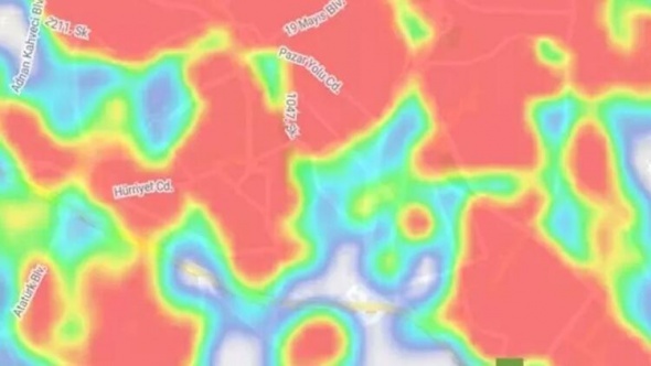 İstanbul'da semt semt koronavirüs haritası