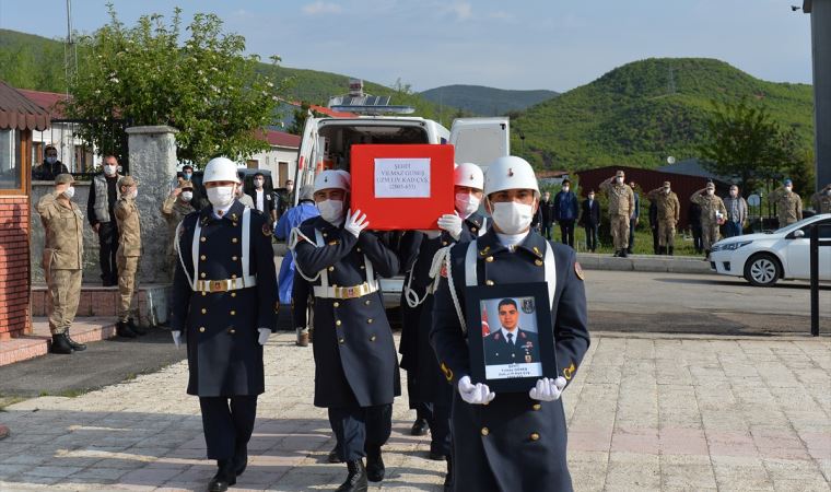 Munzur Çayı'nda akıntıya kapılarak şehit olan Uzman Çavuş Güneş için tören düzenlendi