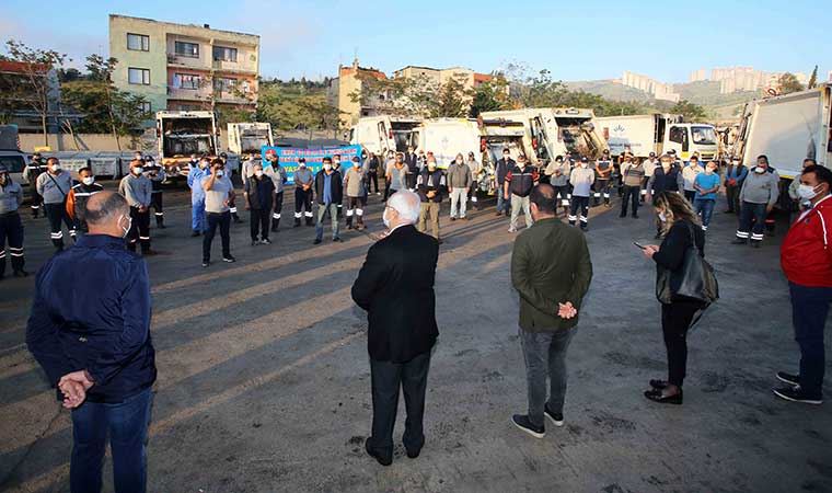 'Emeğin gününde, emekçinin yanında'