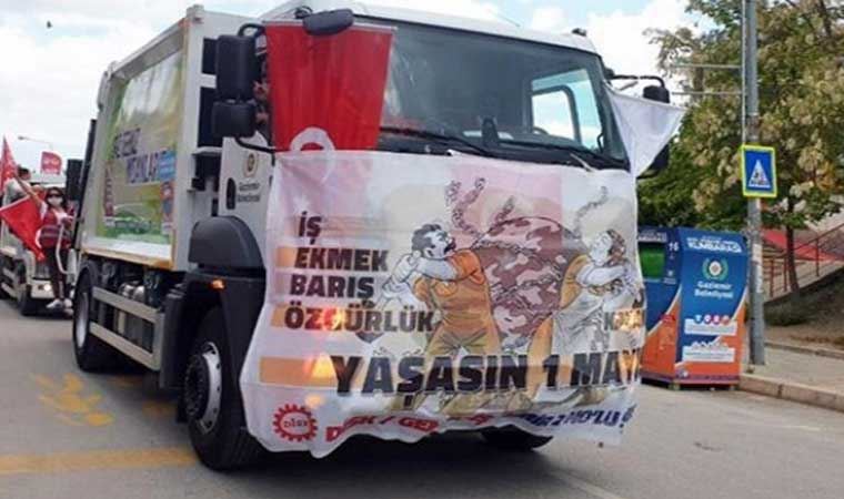 Gaziemir'de işçilere 1 Mayıs cezası