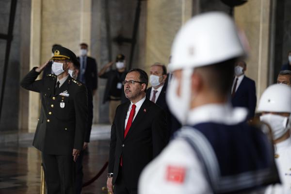 Anıtkabir'de 19 Mayıs töreni