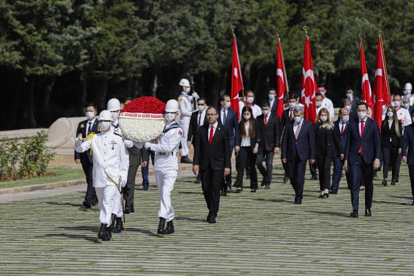 Anıtkabir'de 19 Mayıs töreni