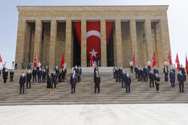 Anıtkabir'de 19 Mayıs töreni