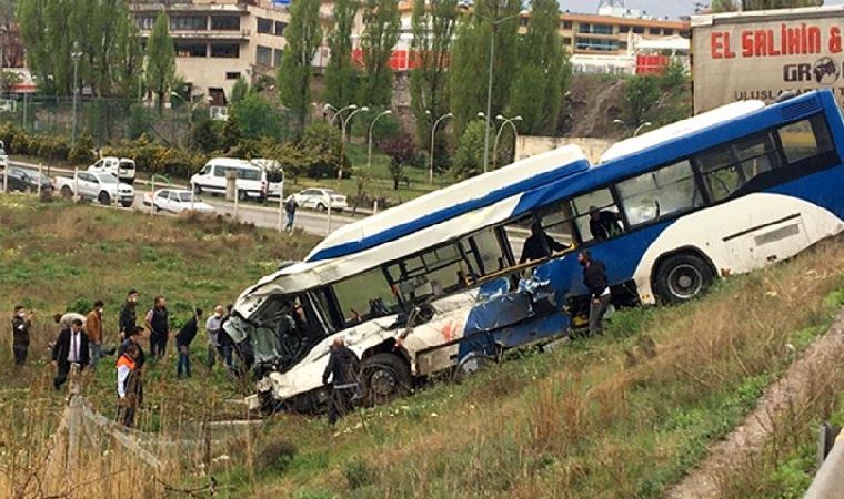 Ankara’da TIR ile EGO otobüsü çarpıştı: Çok sayıda yaralı var