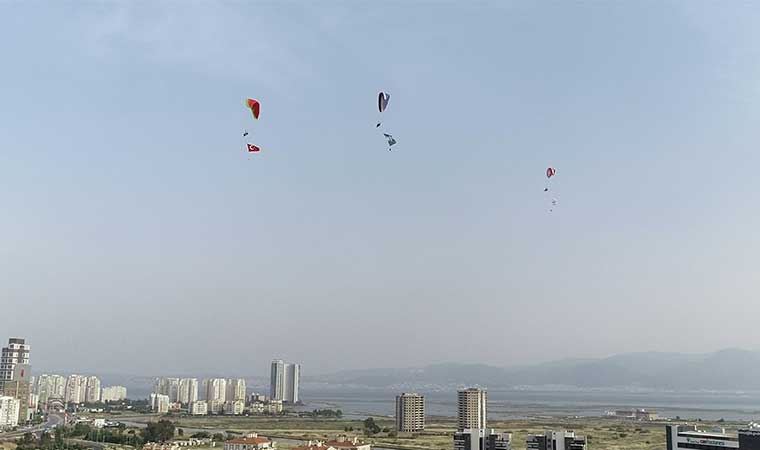 Çiğli'de 19 Mayıs coşkusu göklere taşındı