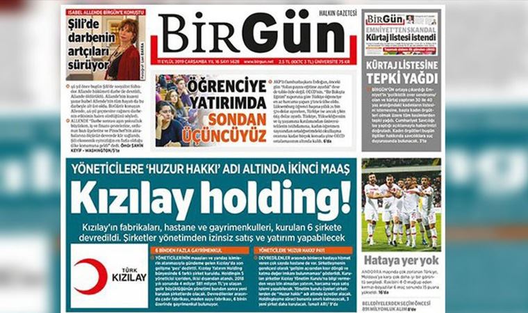 Bir ceza da BirGün’e!