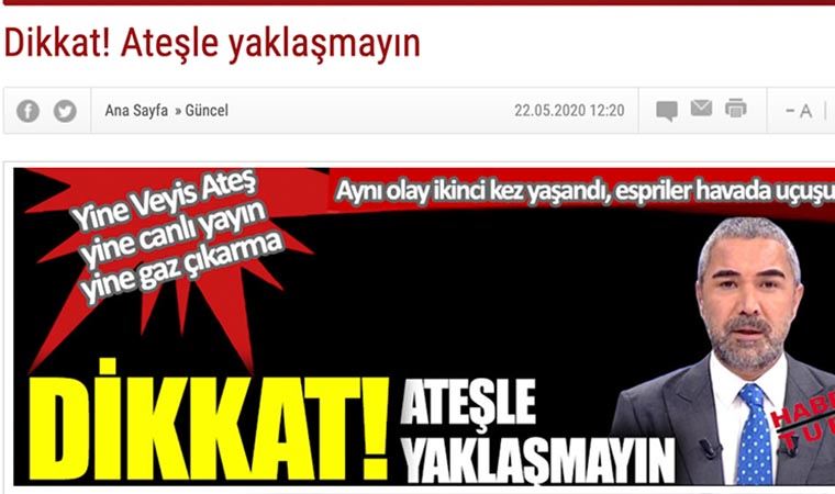 Veyis Ateş'ten o manşete tepki